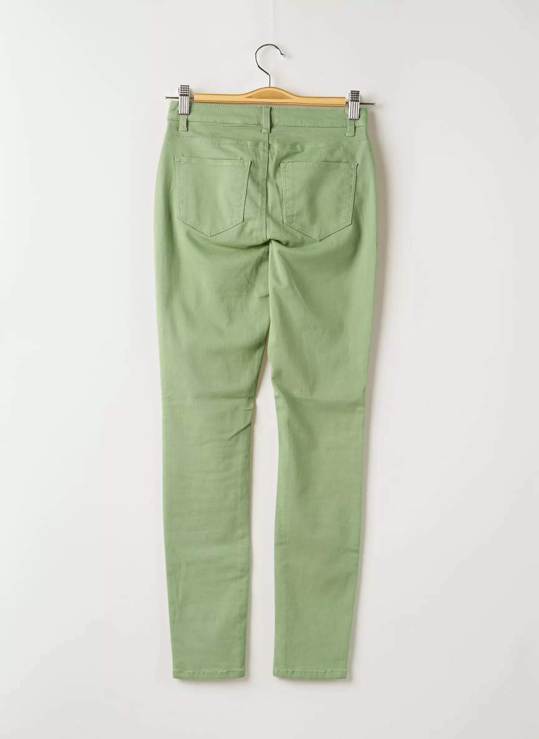 Vero Moda Pantalons Slim Femme couleur vert