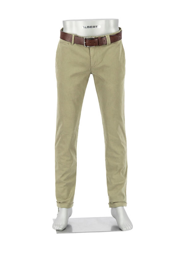 Alberto, Chino Rob, Slim Fit, Baumwolle T400®-Tencel, greige