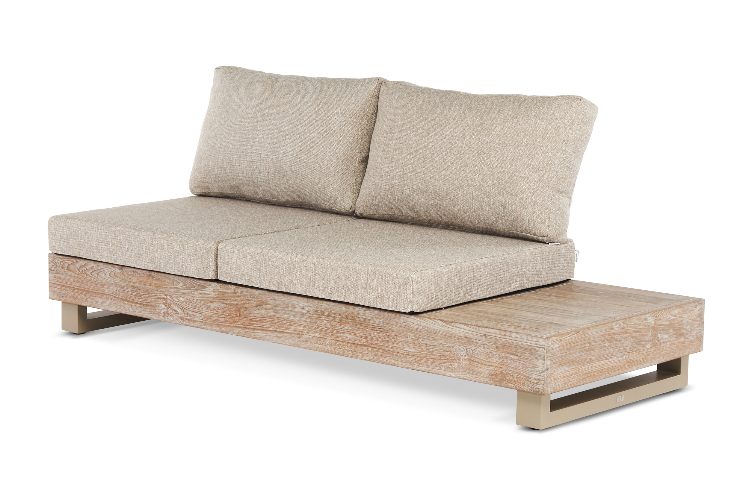OUTDOORGartensofaset Teak 3 tlg.