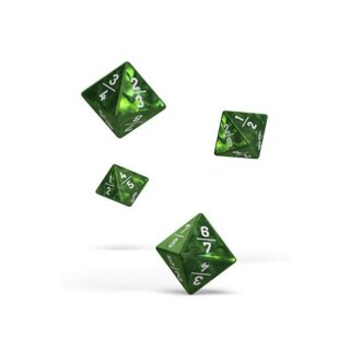 Oakie Doakie Dice W8 Würfel 18 mm Goyf Marble - Grün (4)