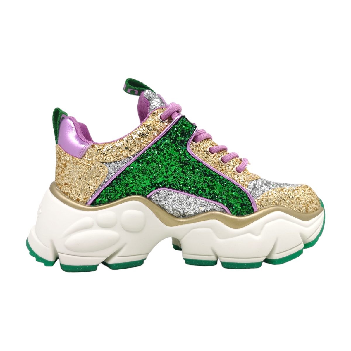 Buffalo Binary Glam 1636058/1 Mehrfarbig Gold/Green/Rose