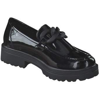 smiling for feet Chunky Loafer in schwarz