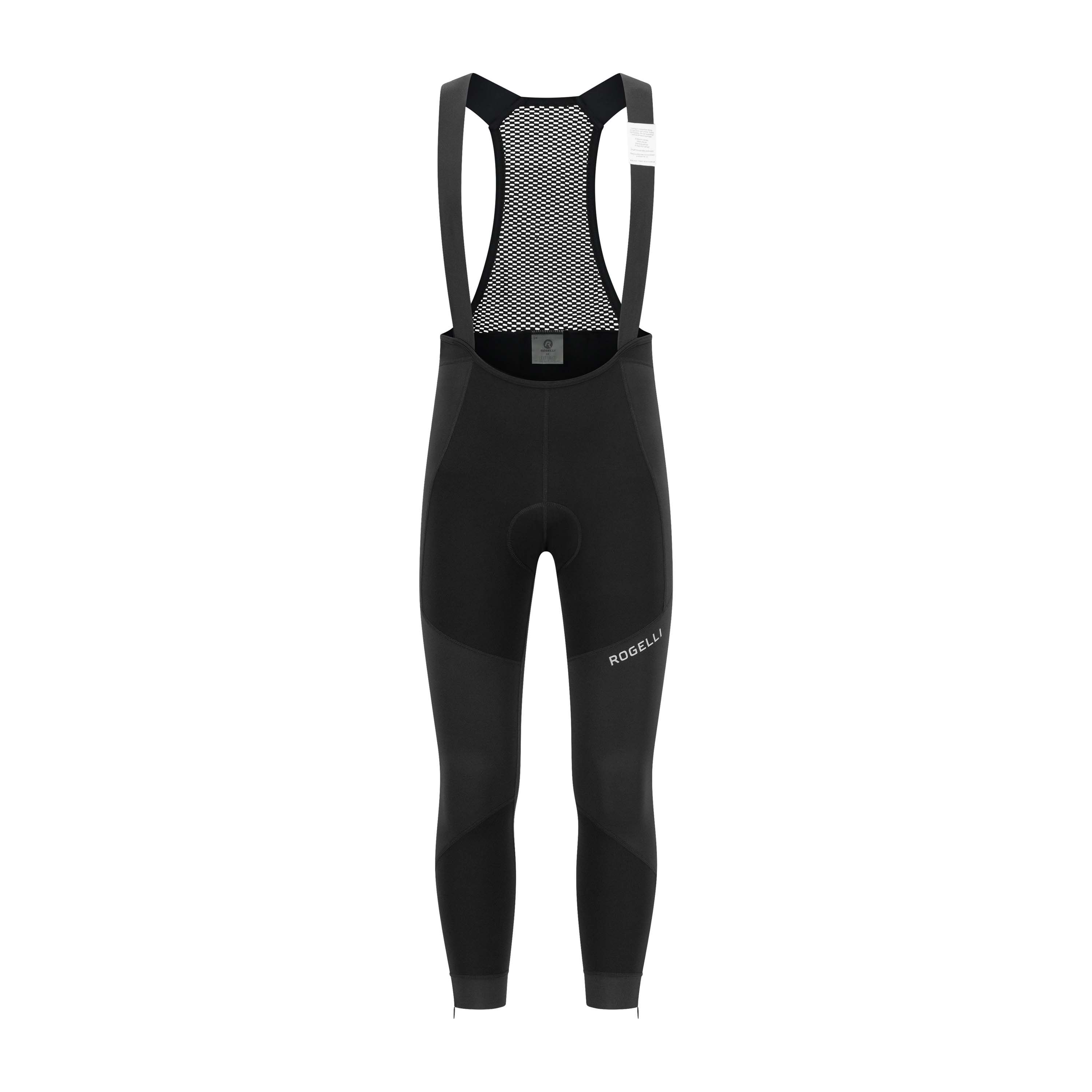 Rogelli Artico Schwarz Herren Radhose Lang Mit Träger