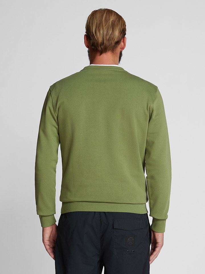 North Sails Sweatshirt in Grün günstig kaufen