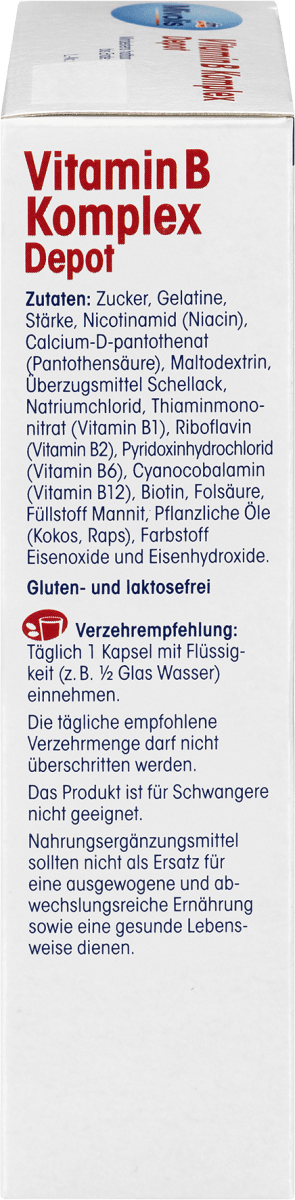 Vitamin B Komplex Depot, Kapseln 60 St., 33 g