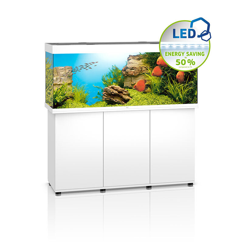 JUWEL Aquarienkombinationen JUWEL Rio 450 LED Kombination weiß