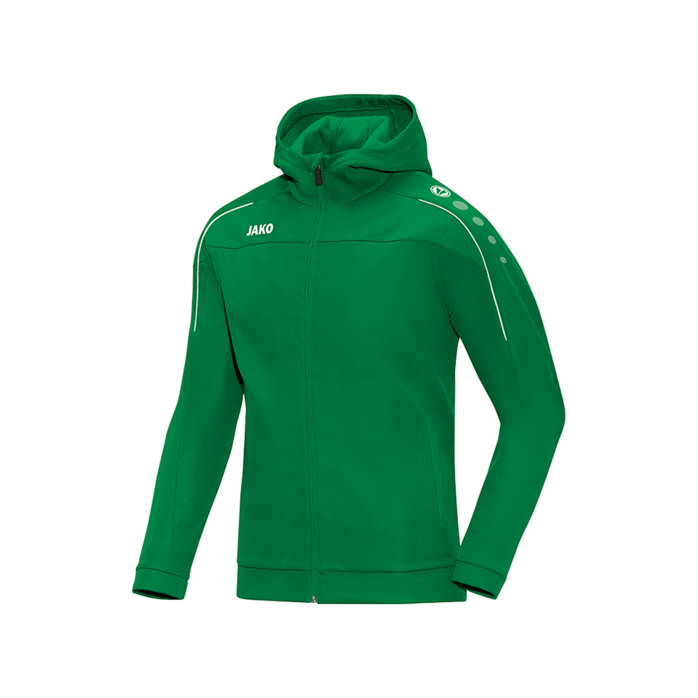 Jako Classico Kapuzenjacke Damen Grün F06