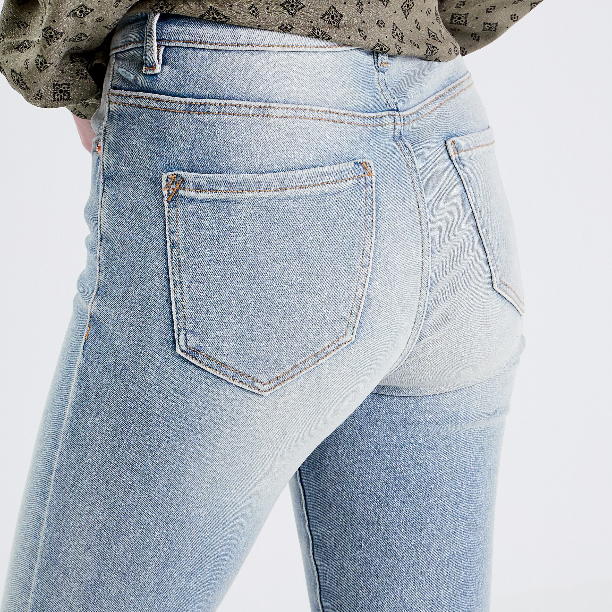 Jeans skinny denim bleach femme | Cache Cache
