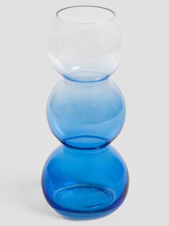 Homla Vase ''Vazia'' in Blau - (H)25 x Ø 8 cm günstig kaufen onesize