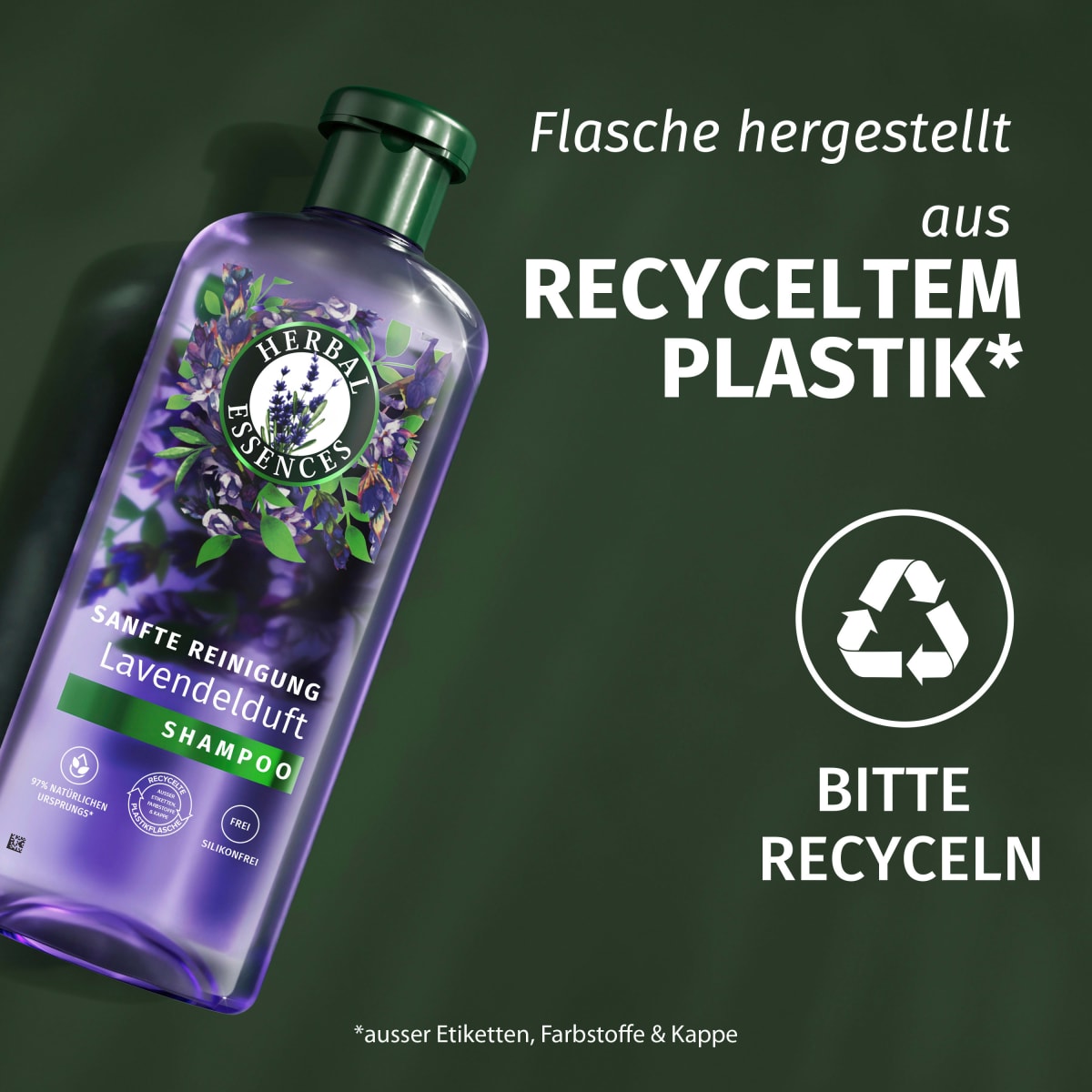 Shampoo Sanfte Reinigung Lavendelduft, 350 ml