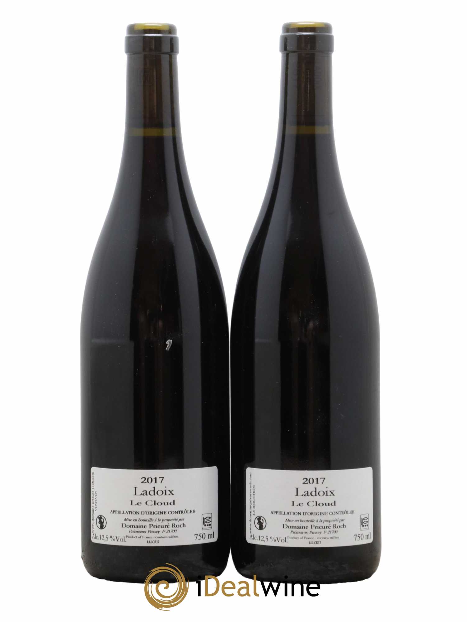 Ladoix Le Cloud Prieuré Roch  2017 - Lot de 2 Bouteilles