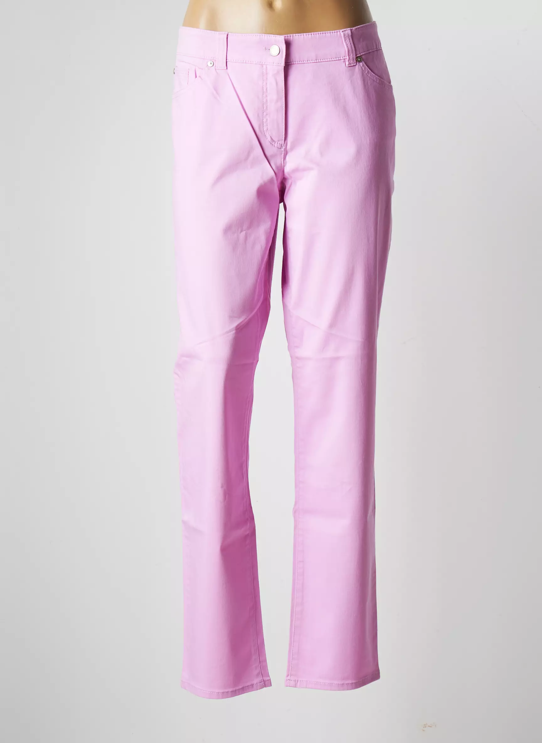 Gerry Weber Pantalons Slim Femme couleur rose