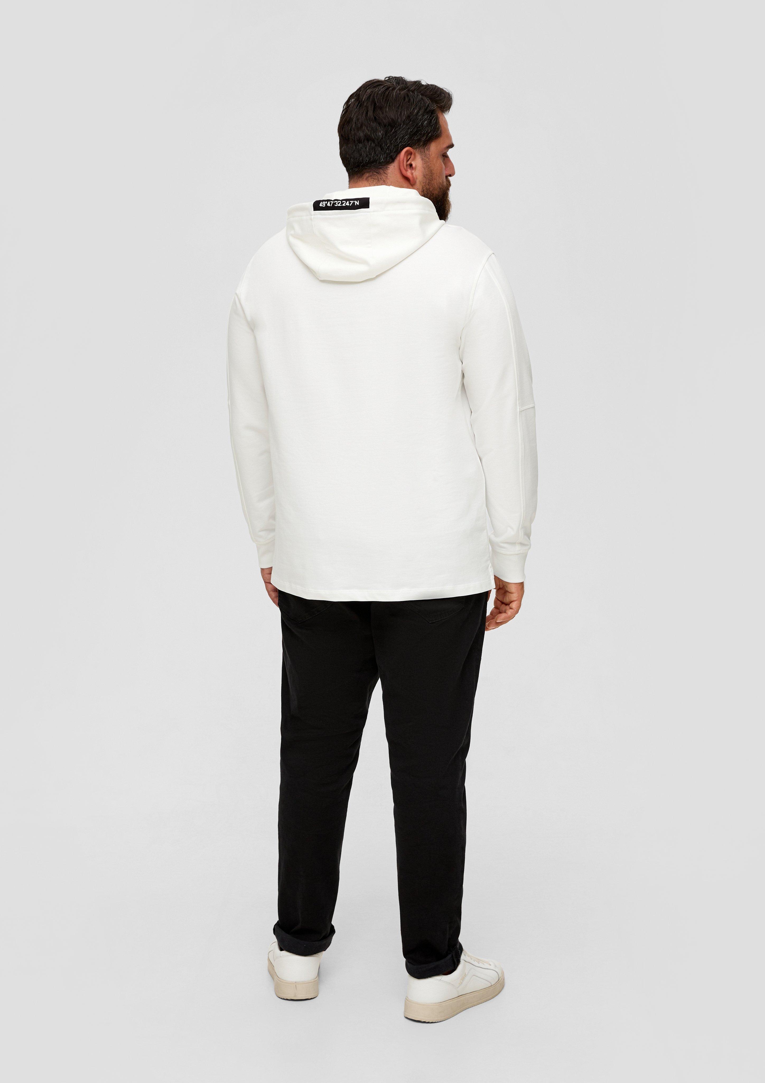 Hoodie aus Baumwollstretch  2139680-0120