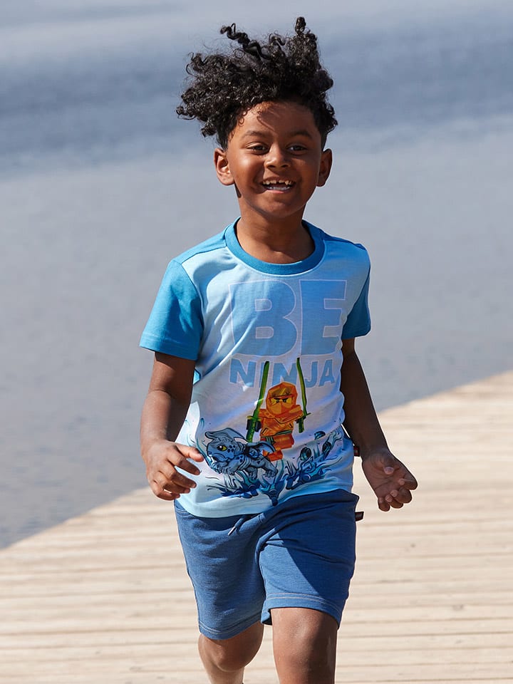 LEGO Shirt in Blau/ Orange günstig kaufen