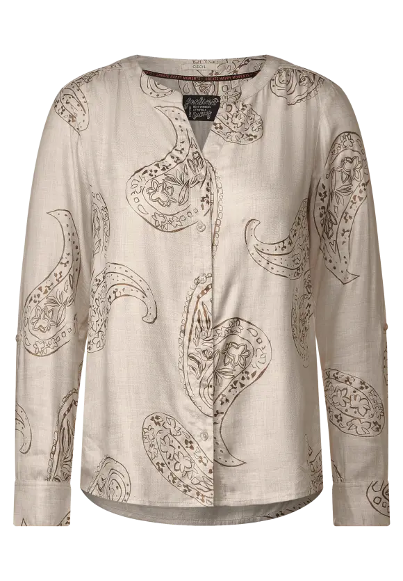 CECIL Bluse mit Paisley Print