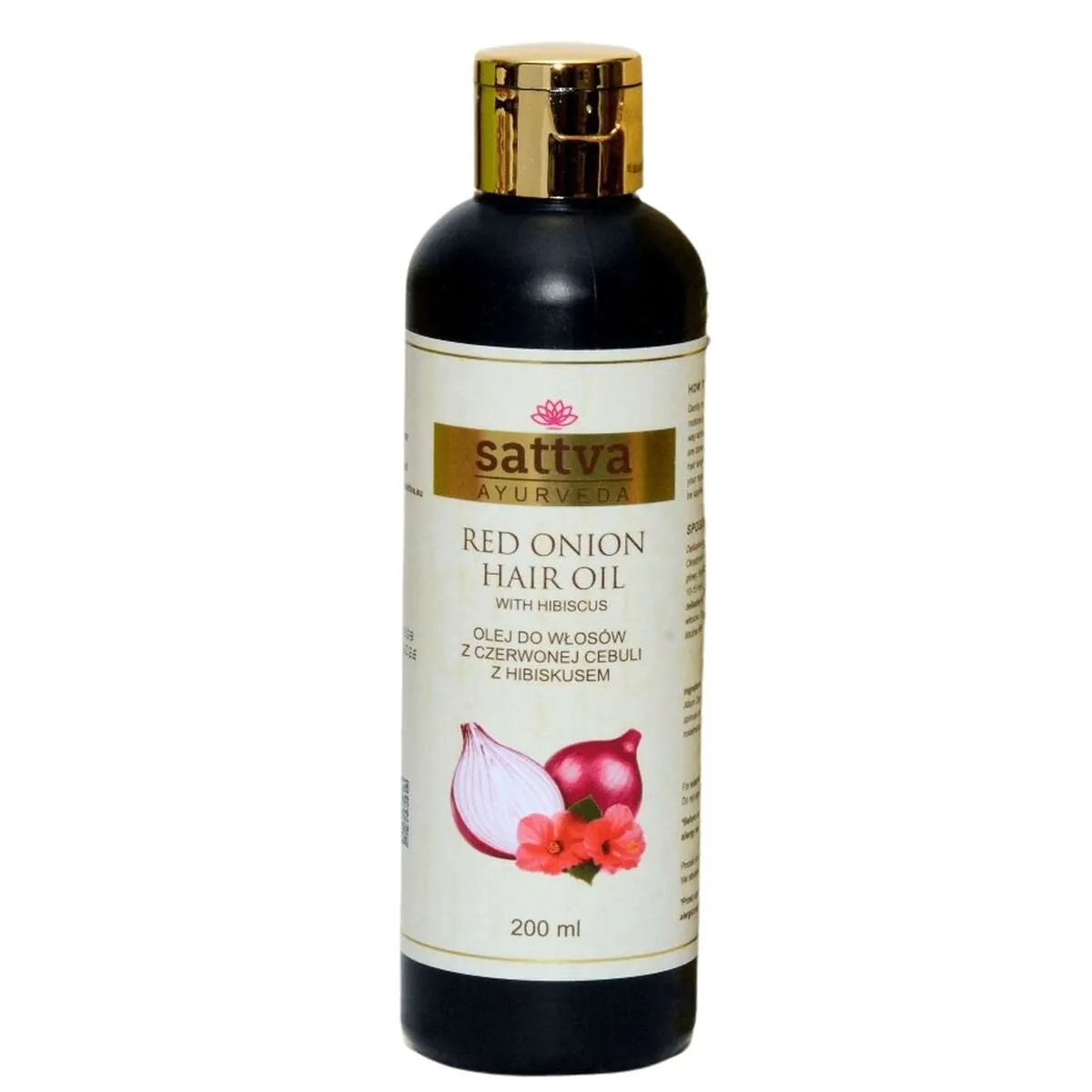 Sattva Ayurveda Crveni luk s hibiskusom - ulje za kosu 200 ml