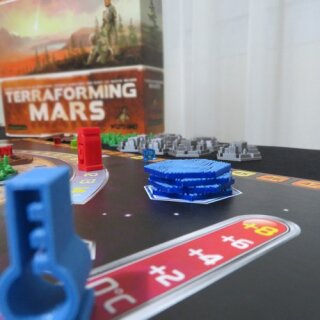 Ocean Tiles for Terraforming Mars - 9 pieces