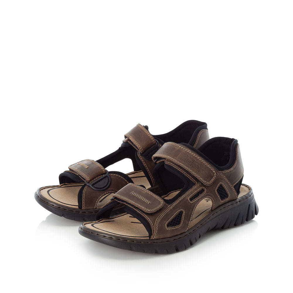 Rieker Herren Trekkingsandalen dunkelbraun