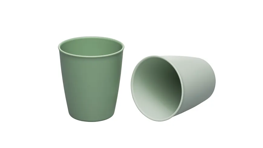 nip® Becher Eat Green 2er Pack grün