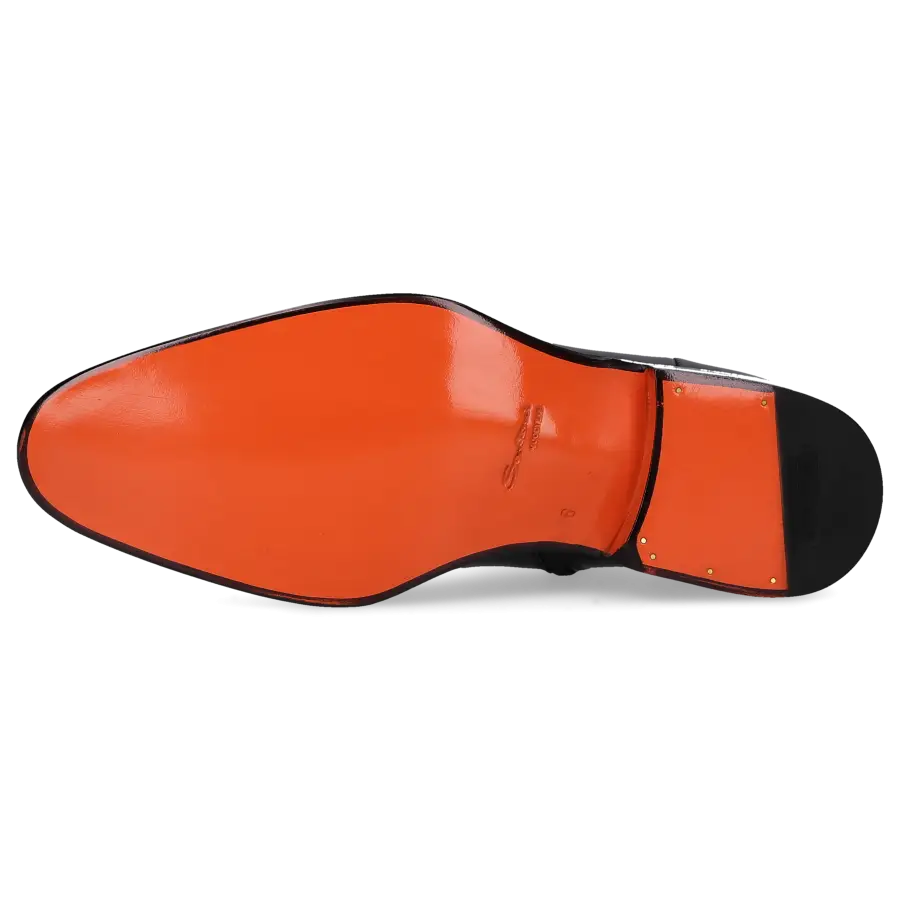 Santoni - Stiefeletten 17670 Kalbsleder - schwarz