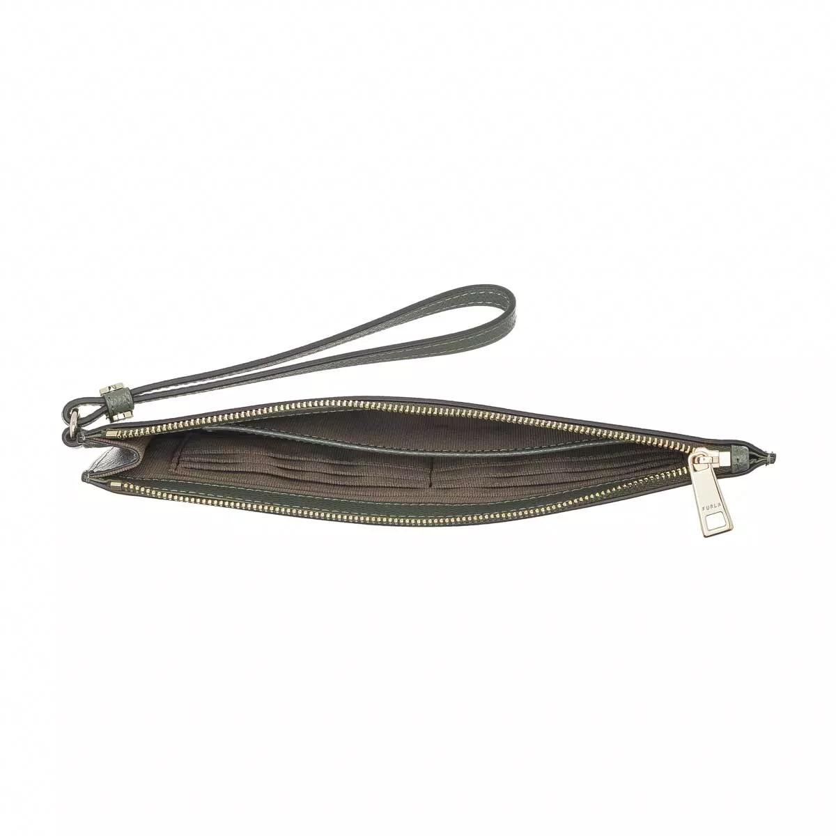 FURLA Handtaschen grün Clutch