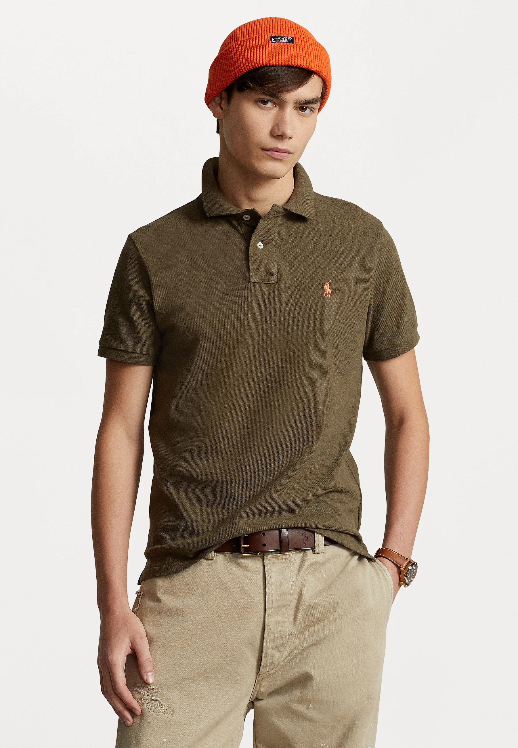 Polo Ralph Lauren Camisa polo de malla ajustada personalizada - Polo