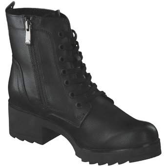 Marco Tozzi Schnürstiefelette in schwarz