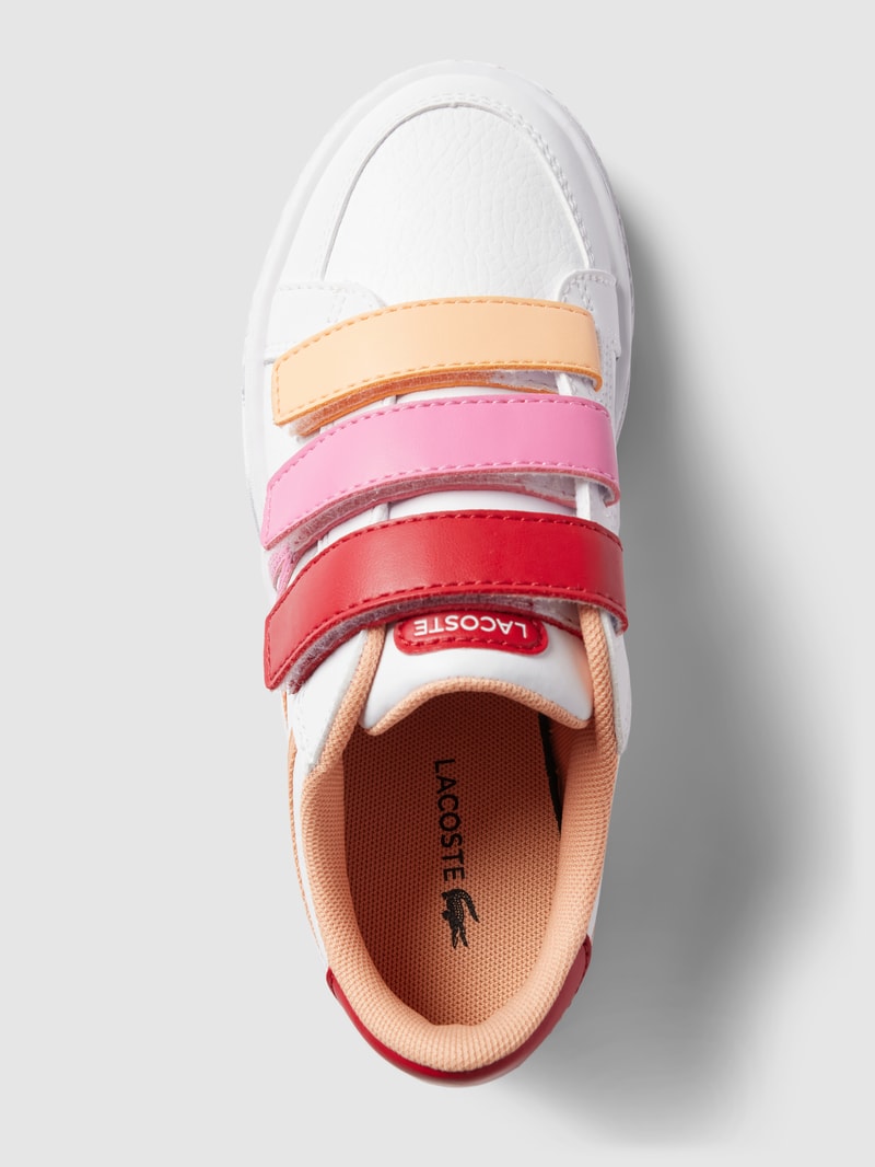 Sneaker mit Klettverschluss Modell 'SUC' in weiß