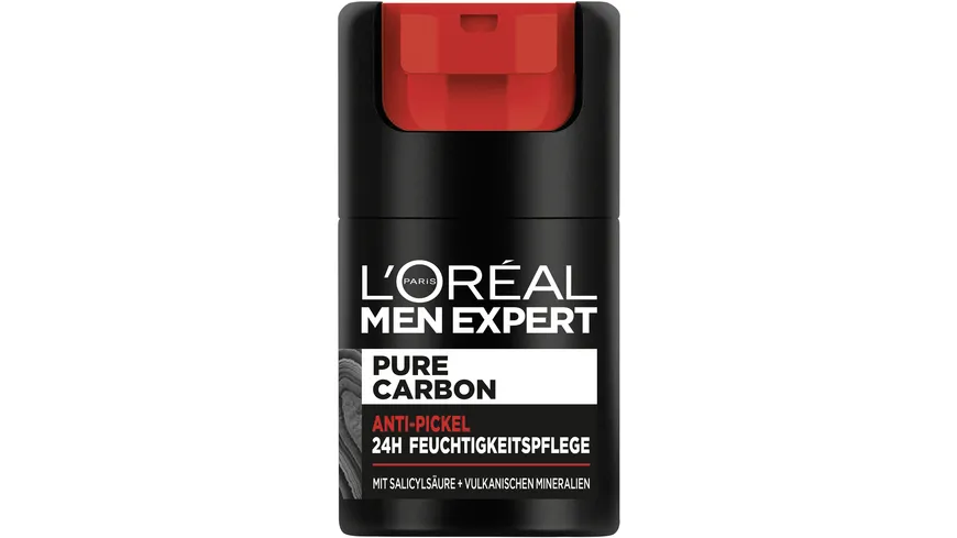 L'Oréal Men Expert Pure Carbon Anti-Akne Feuchtigkeitscreme Gesicht 50 ml