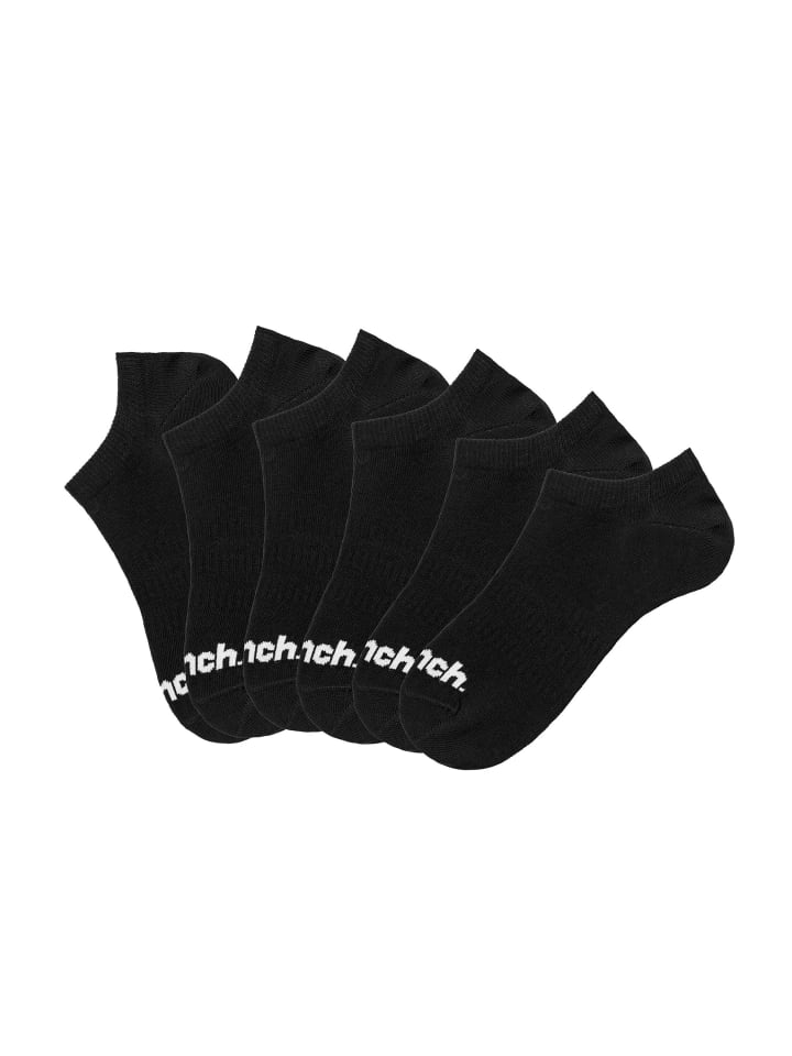 Bench Sportsocken in 6x schwarz günstig kaufen