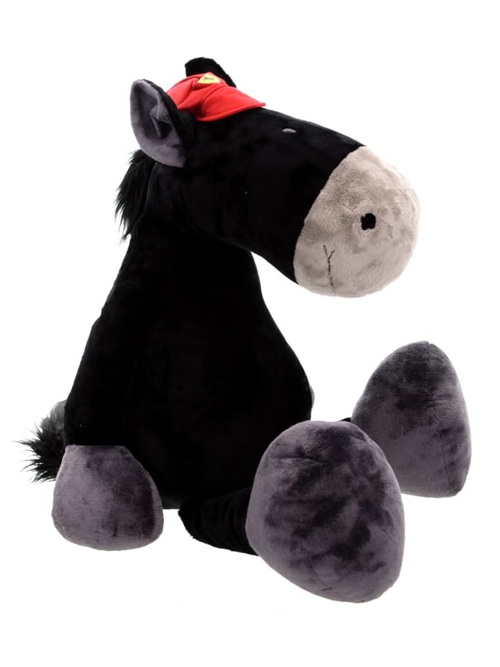 Nici Plüschfigur - Pferd Ferrari Edition (schwarz, 80cm) in schwarz günstig kaufen onesize