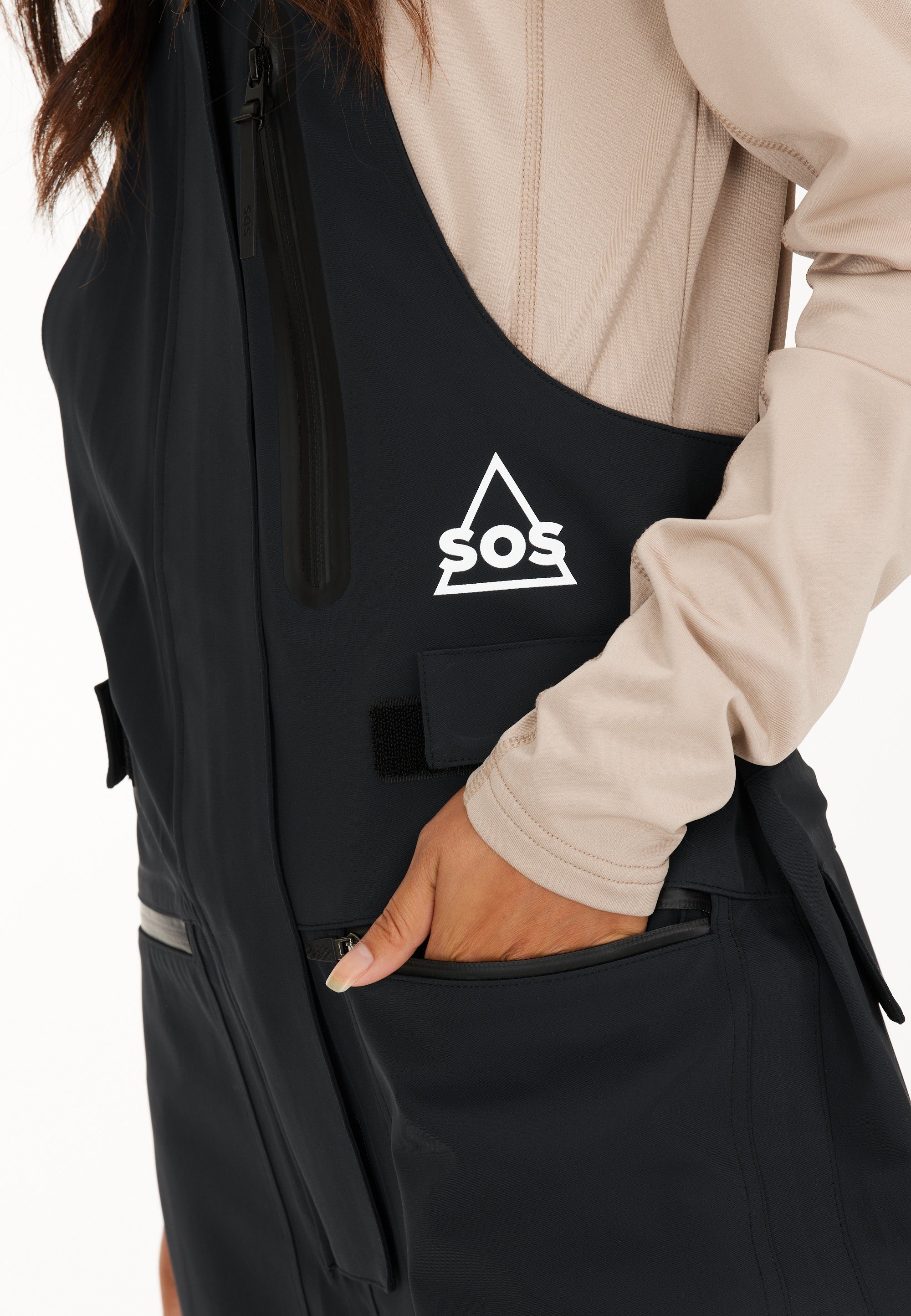 SOS Skihose Ruka mit wasserabweisender Bionic Finish-Membran
