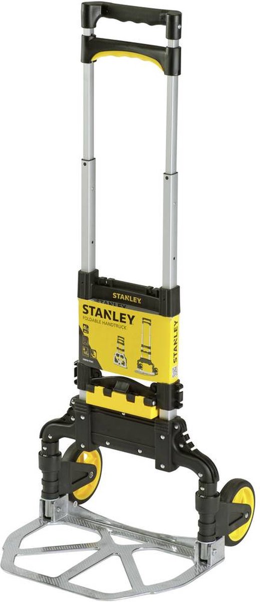 Cărucior manual pliabil Stanley FT501 cu suport pentru coș, capacitate 60 kg
