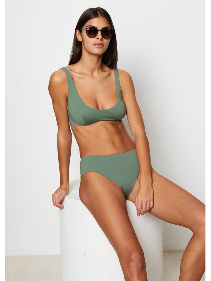 Marc O'Polo Bikini-Oberteil in Khaki günstig kaufen