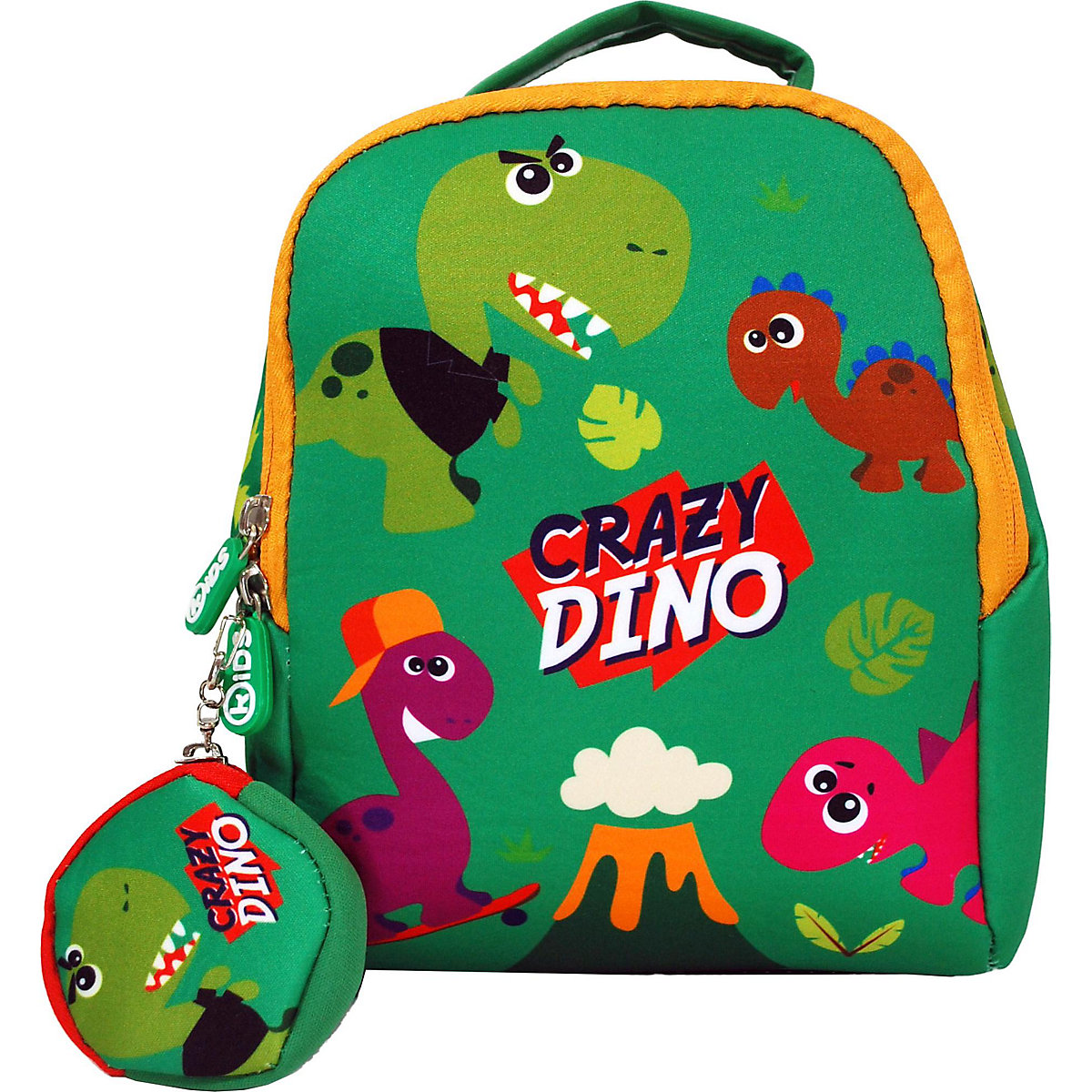 3D Kinderrucksack Crazy Dino, Neopren