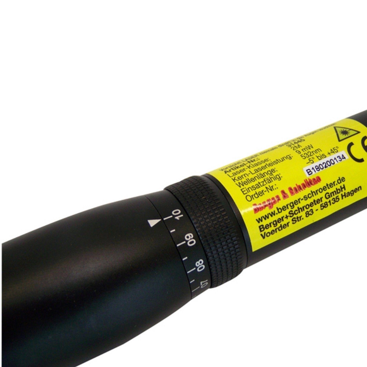 Berger & Schröter Taschenlampe Taschenlampe Green Laser Designator 30