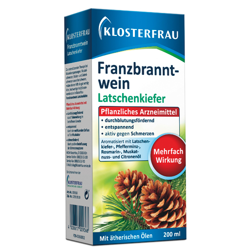 KLOSTERFRAU Franzbranntwein Latschenkiefer, 200 ml  200 ml  Franzbranntwein