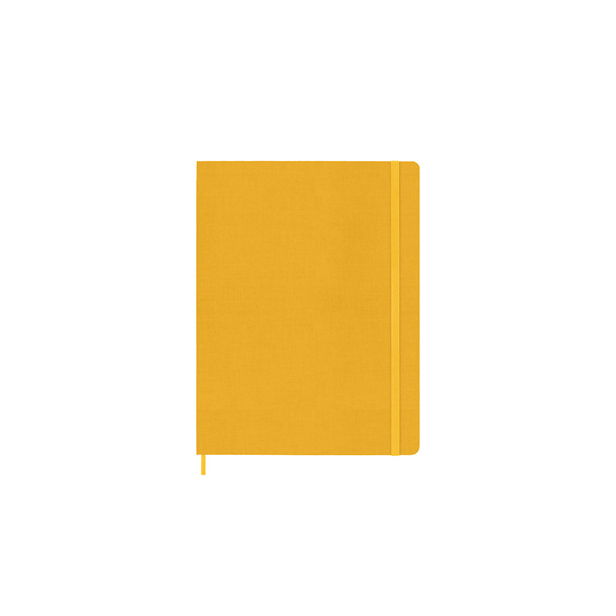 Moleskine Notizbuch - Color, XL, Liniert, Stoffeinband, Orangegelb