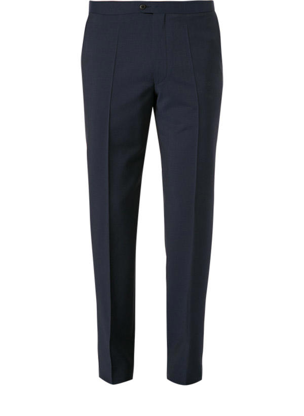 DRESSLER, Smoking, Shaped Fit, Wolle-Mohair, marine