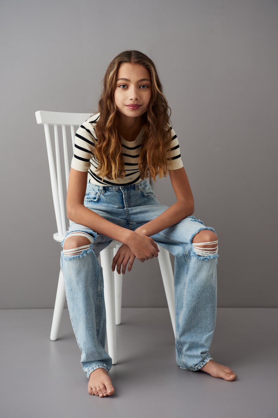 Straight 90s jeans
