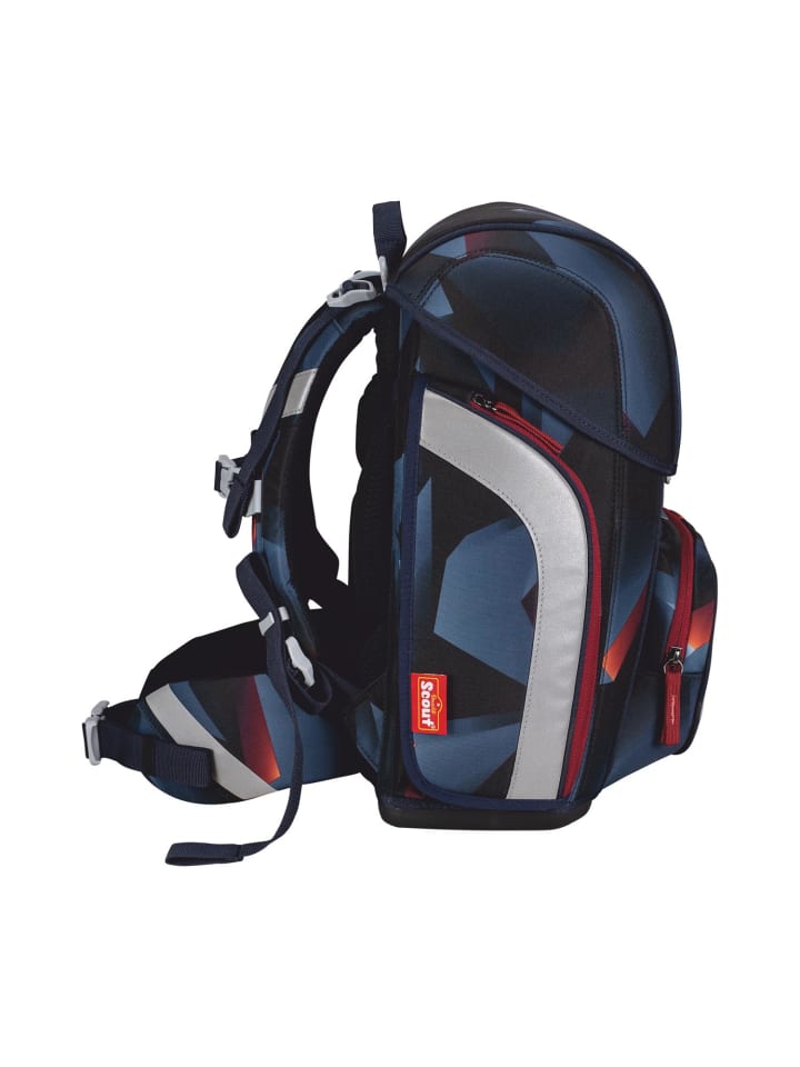 Scout Scout Genius Schulranzen-Set 4 teilig Exklusiv LED Gravity günstig kaufen onesize