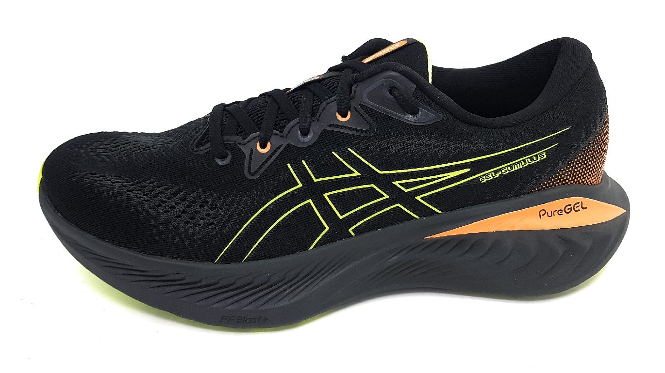 Asics Gel-Cumulus 1011B683 Schwarz 001 Black