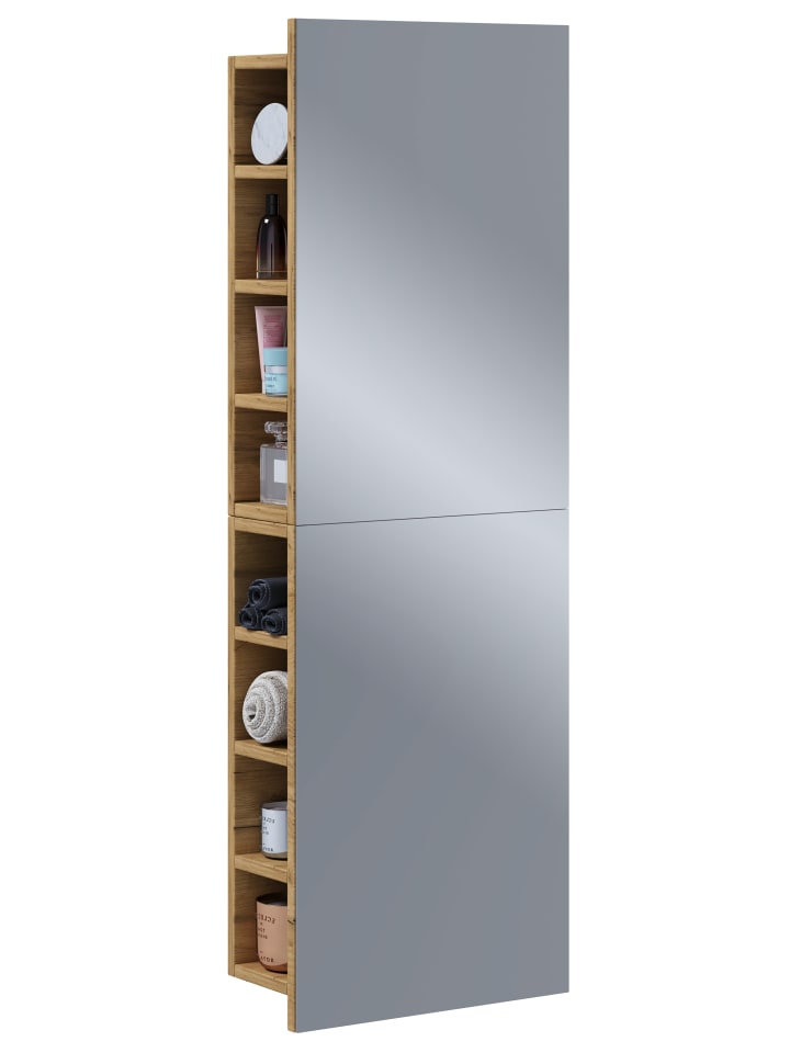 VCM  Badmöbel Spiegelschrank Spiegel Flandu XL in Honig-Eiche günstig kaufen onesize