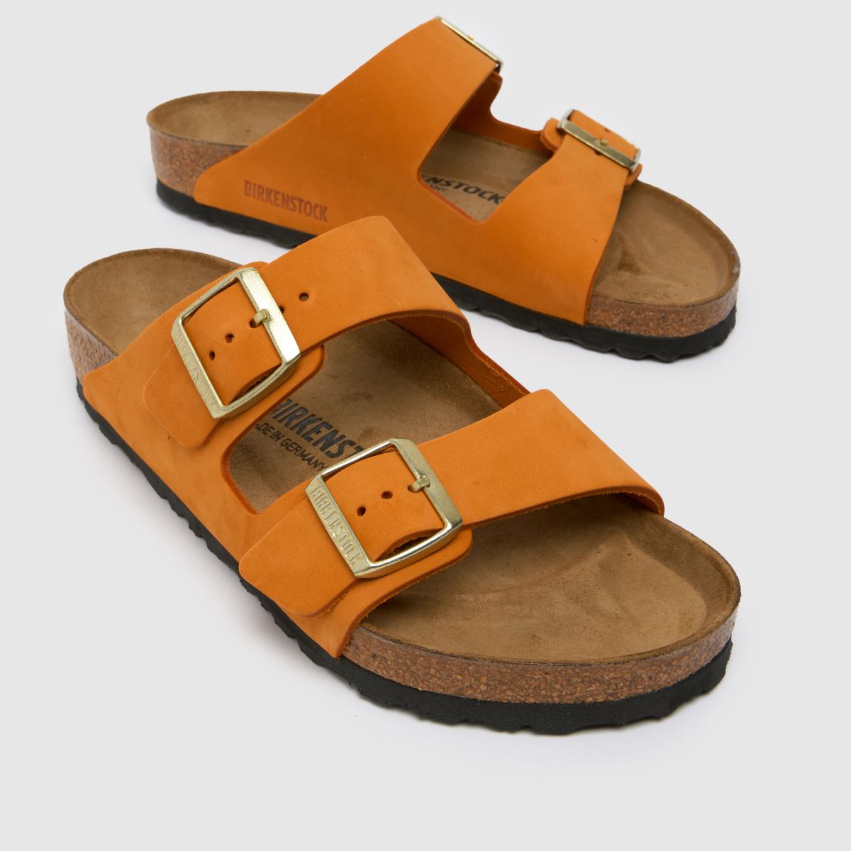 BIRKENSTOCK Arizona szandálok égetett narancssárga színben