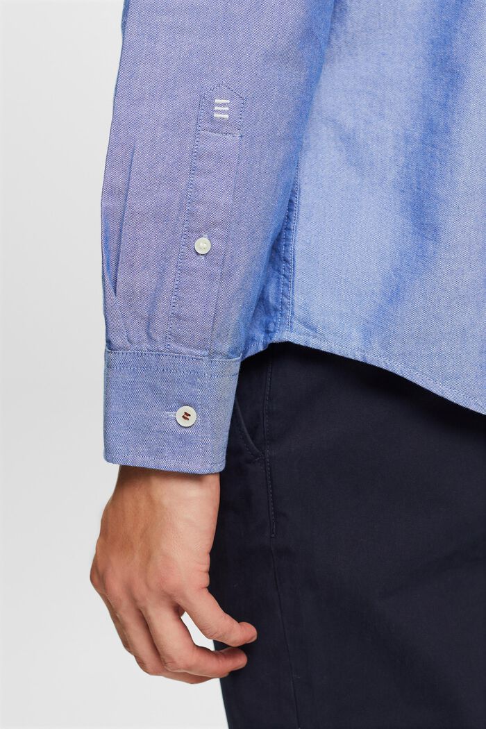 Button-Down-Hemd aus Baumwollpopeline
