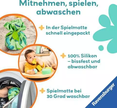 Ravensburger Play+ Baby-Stapel-Puzzle: Vogelnest