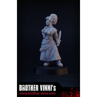 Marginal Girl - Fantasy Female miniature 28 mm