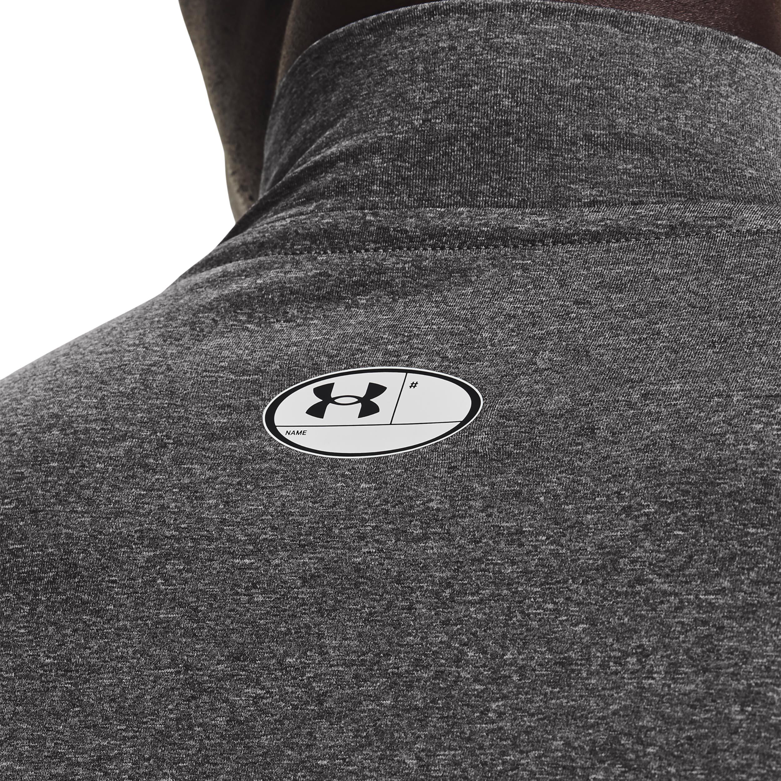 Heatgear Comp Mock Longsleeve Herren - Grau
