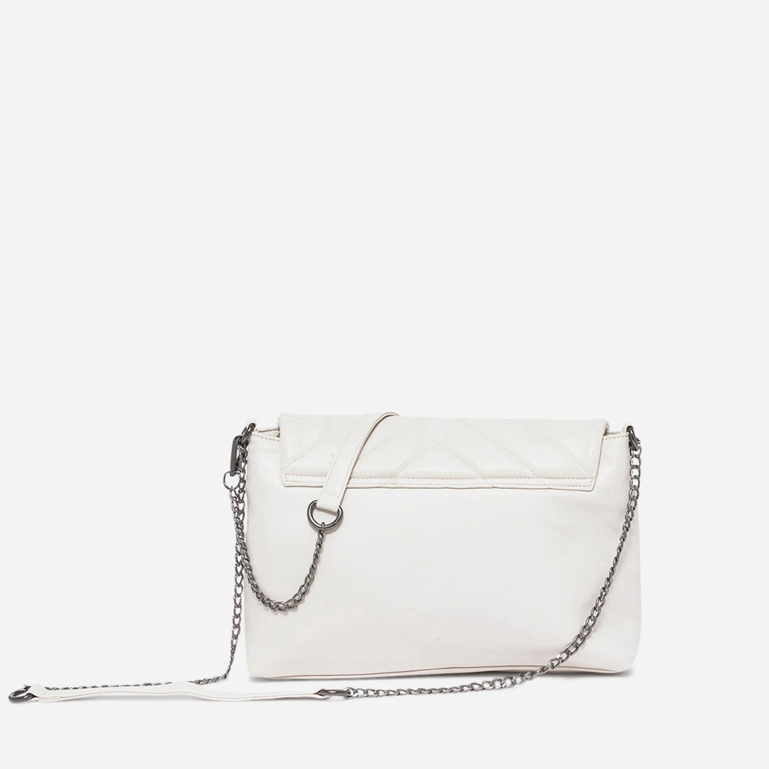 Sac bandoulière TEXTO beige matelassé