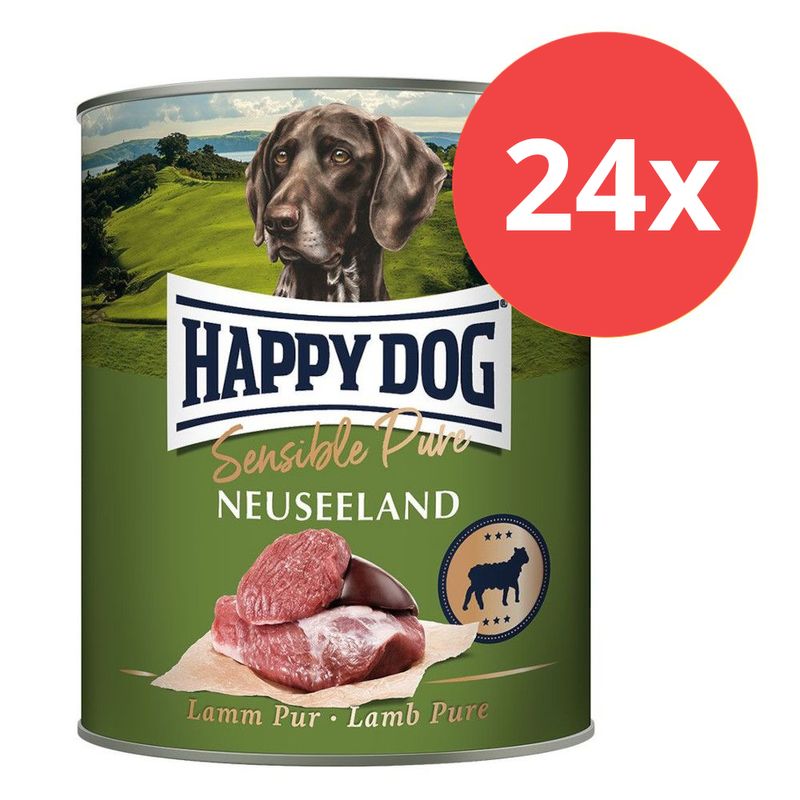 Sparpaket Happy Dog Sensible Pure 24 x 800 g